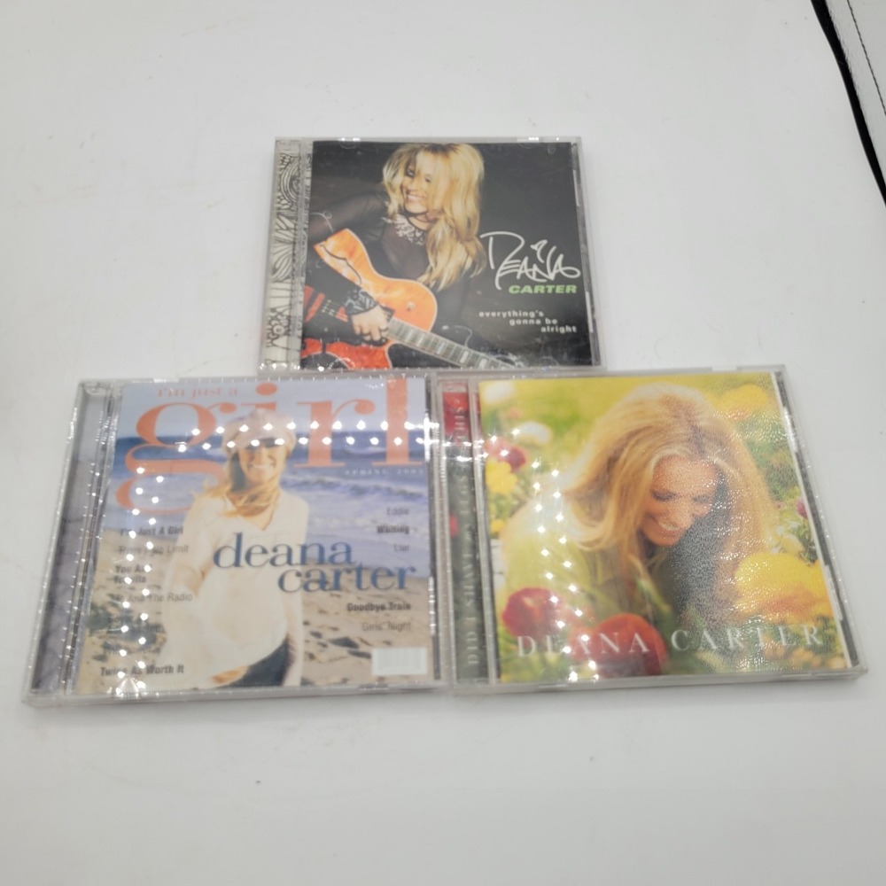 Deanna Carter Country‎ CD Lot (3) Everything's Gonna Be Alright I'm Just a Girl